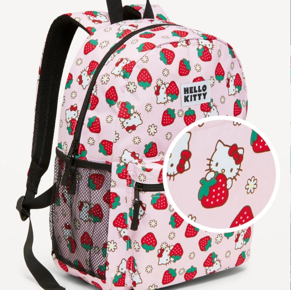 Hello Kitty Strawberry Backpack